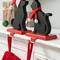 Glitzhome® Cat & Dog Metal Christmas Stocking Holder Set